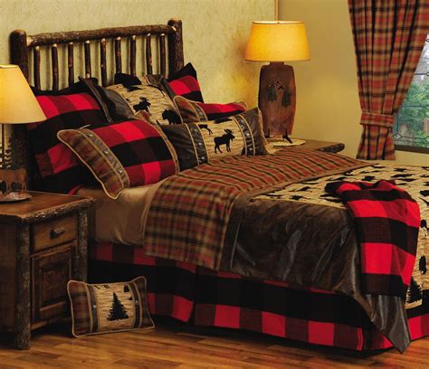 Lodge Bedding Sets Log Cabin Bedding Cabin Bedroom Luxury Bedding Set
