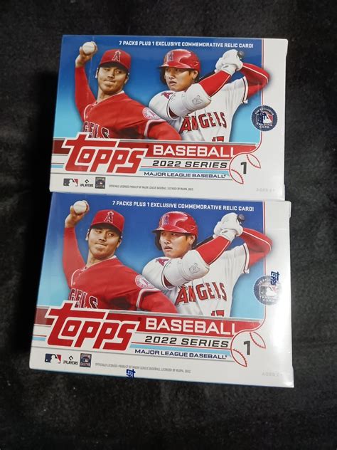 2箱セット Mlb 2022 Topps Series 1 Baseball Blaster Box トップス シリーズ1｜paypayフリマ