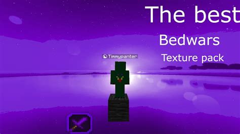 The Best Bedwars Texture Pack Bedfight Youtube