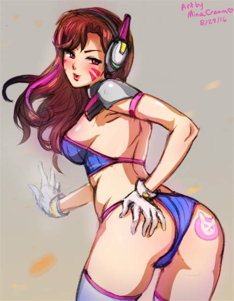 D Va Overwatch By Minacream Hentai Foundry