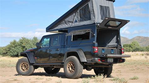 Camper shell for jeep gladiator. Jeep Gladiator Goes Overlanding With New AT Summit Habitat ...