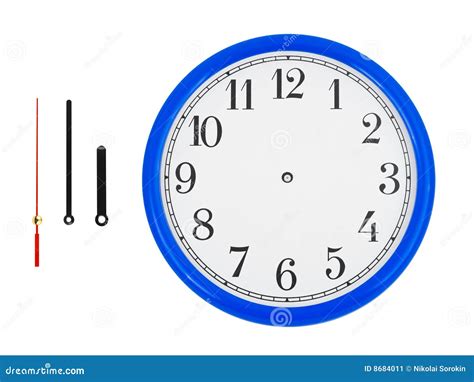 Clock And Clock Hands Stock Image Image 8684011