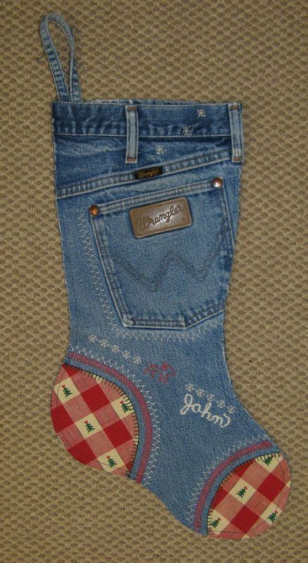 Repurpose Old Jeans Into Fun Christmas Stockings Quilting Digest