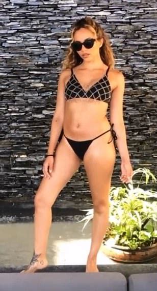 Jade Thirlwall Showcases Her Sizzling Frame In A Tiny Black Bikini On
