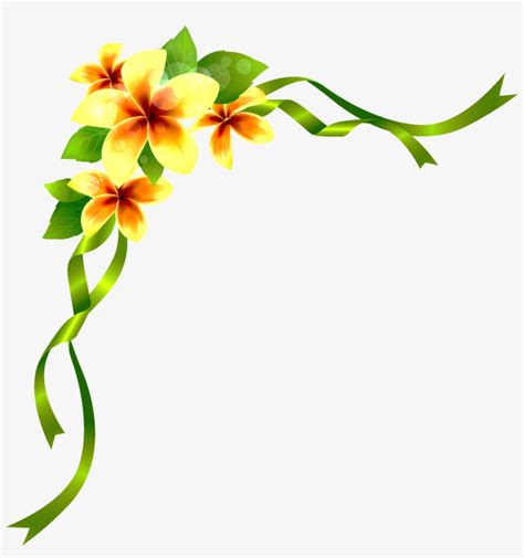 Corner Flower Border Design Drawing Easy Download Clker S Floral Design Corner E Clip Art And