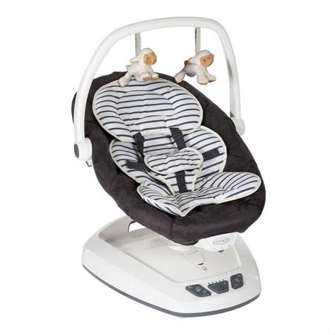 Ayunan bayi elektrik otomatis baby swing bassinet original pelindung anti nyamuk aman dan nyaman box tidur anak bayi. Jual Graco Baby Swing Move with Me 1989119 Breton Stripe ...