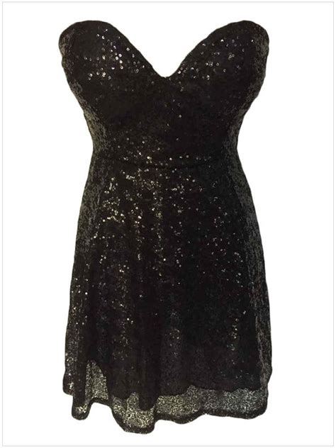 Women Sexy Black Sequin Evening Cocktail Dresses Online Store For