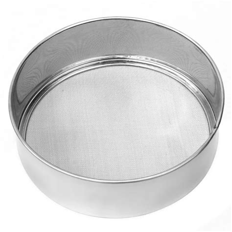 17cm Stainless Steel Mesh Flour Sifting Sifter Sieve Strainer T