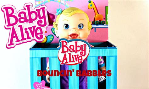 Baby Alive Bouncin Babbles Youtube