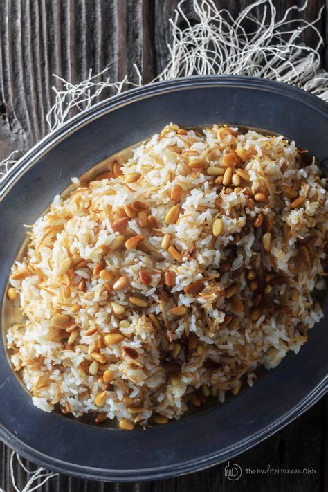 Lebanese Rice Recipe The Mediterranean Dish The Perfect Rice Pilaf