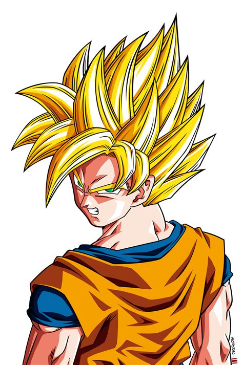 Son Goku Ssj Raging Blast Hd By Nostal On Deviantart