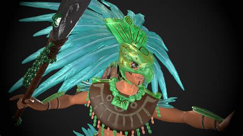 Artstation Aztec Warrior