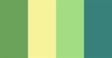 Admin Web Color Scheme Green