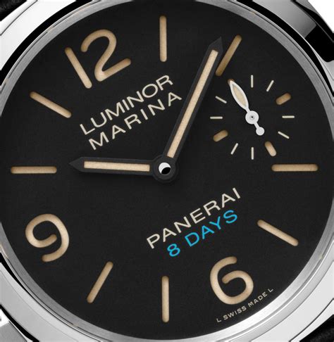 Panerai Luminor Marina 8 Days Power Reserve Left Hand Pam796 Watch