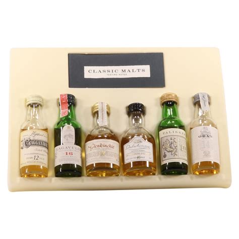 Classic Malts Of Scotland 6 X 5cl Miniatures Auction The Grand