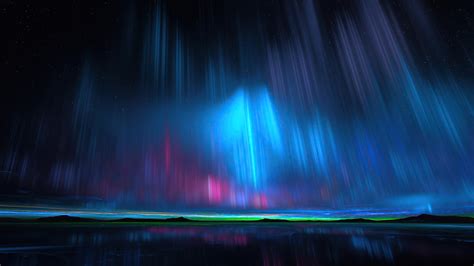322271 Northern Lights Aurora Borealis Night Sky Scenery 4k