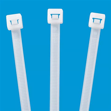 Nylon Natural Cable Ties 6 80 Lb S 14014 Uline