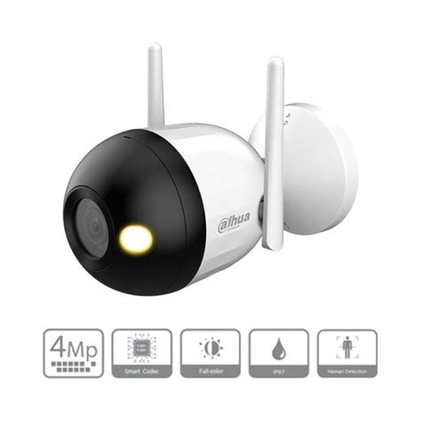 Camera Ip Wifi Bullet C1 4mp Smart Dual Light Dahua Dh F4c Led