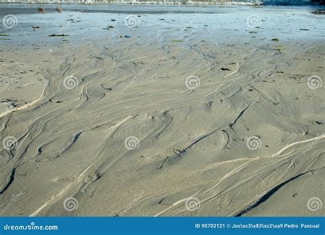Corriente Trenzada En La Playa Imagen De Archivo Imagen De Secuencia