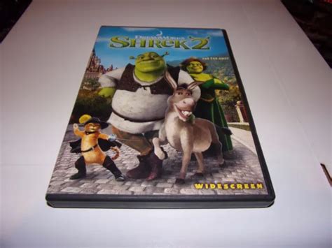 Shrek 2 Dvd 2004 Widescreen Eddie Murphy Cameron Diaz Mike Myers