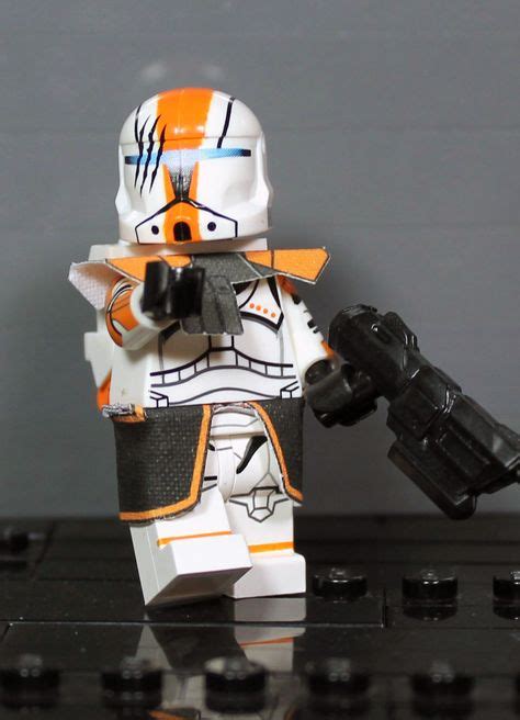 Clone Army Customs Commando Hope Orange Lego Star Wars Lego Custom