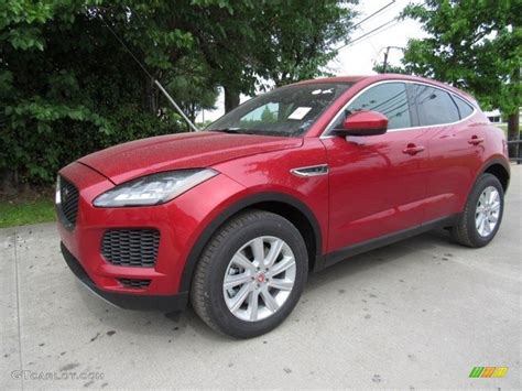 Firenze Red Metallic 2018 Jaguar E Pace S Exterior Photo 126789569