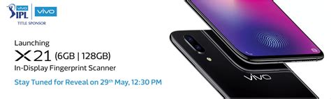 Vivo X21 Launching In India On May 29th On Flipkart
