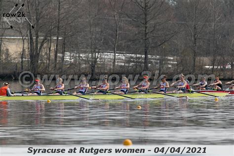 Syracuse At Rutgers Women Rowing Photo