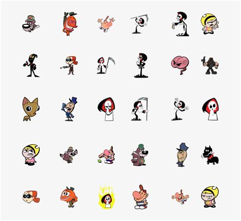 grim adventures of billy and mandy characters cartoon network billy and mandy characters