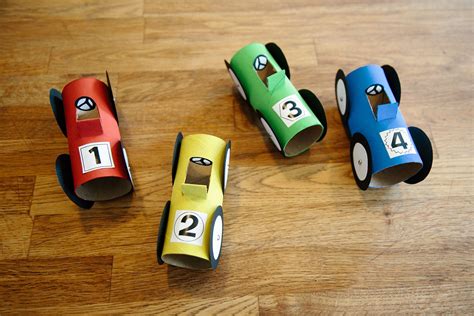 Diy Cardboard Race Cars Playfully Diy Cardboard Race Cars