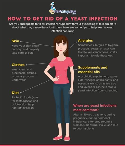 how to get rid of a yeast infection [infographic] yeast infection