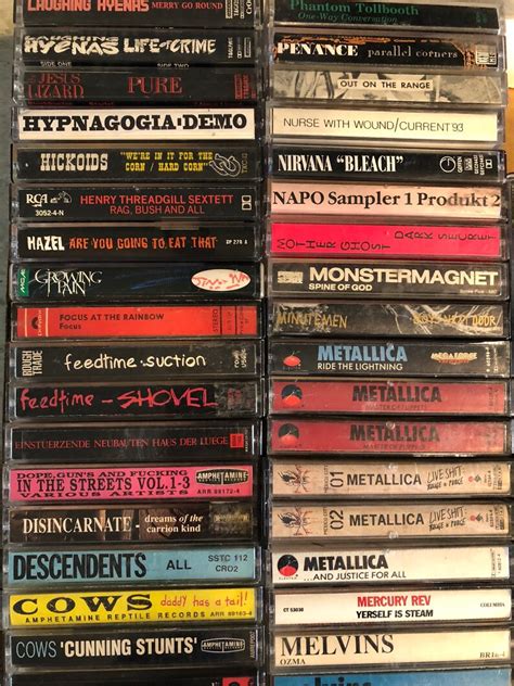 rare heavy metal rock punk cassette lot etsy