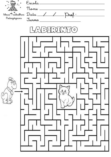 Atividade De Labirinto