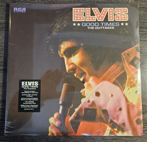 New Sealed Elvis Presley Good Times The Outtakes Ftd 2 Lp Vinyl Oop