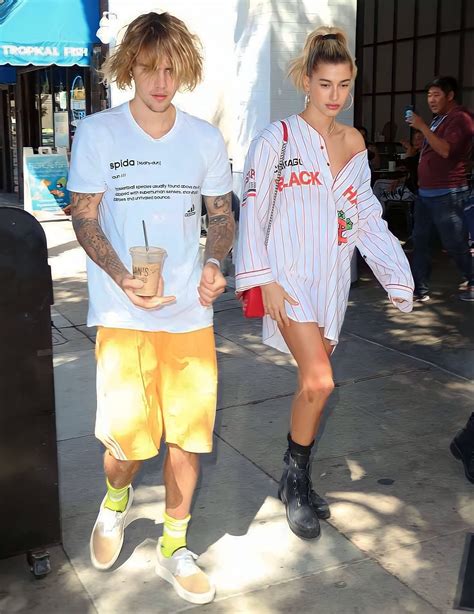 The First Image Of Justin Bieber And Hailey Baldwin On A Romantic