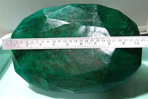 65500 Ct World Largest Faceted Emerald Gem