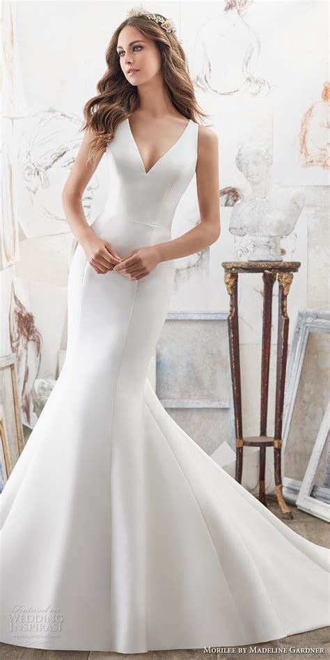 If you're envisioning a simple yet elegant wedding gown featuring clean lines and zero fuss, browse our selection of plain wedding gowns. Morilee by Madeline Gardner Spring 2017 Wedding Dresses ...