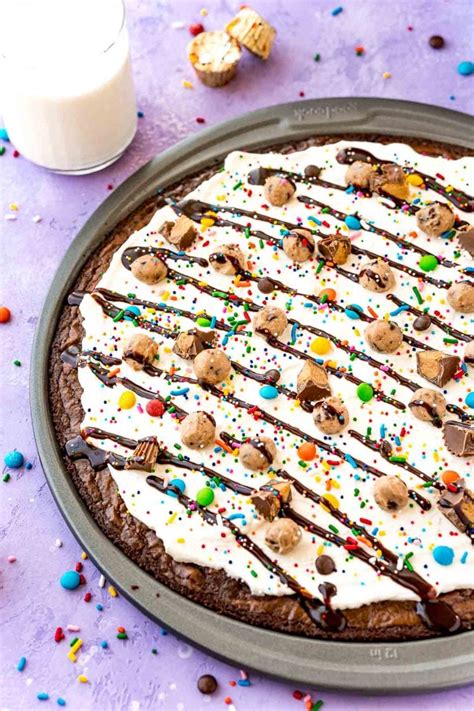 Brownie Pizza Sugar And Soul