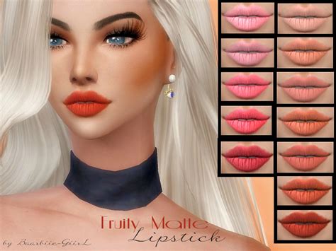 Sims 4 Lipstick With Teeth The Sims Book