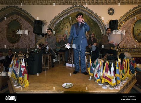 Persian Traditional Singer Tehran Iran Stock Photo Alamy