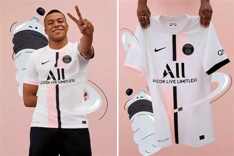 Kylian Mbappe Unveils New Psg Nike Away Kit In Tribute To Greater Paris