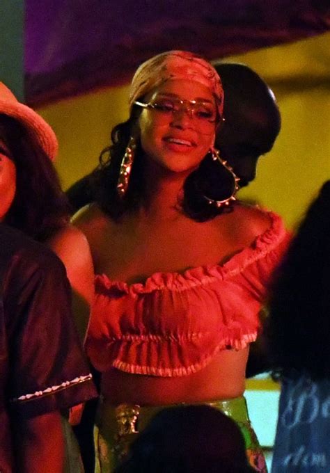 Body Confident Rihanna Shows Off Nipple Piercing On Set Of New Video