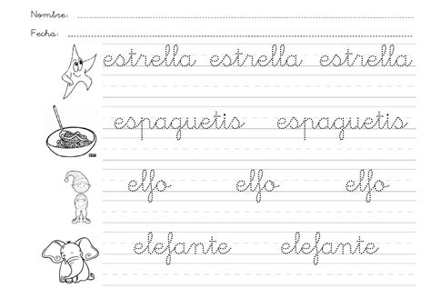 Fichas Abecedario Letra Cursiva Cursive Handwriting Worksheets