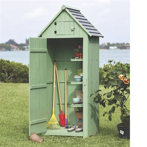 Vertical Wooden Garden Shed Painted Garden Sheds Small Garden Shed