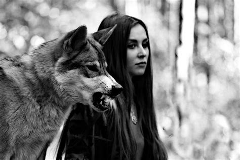 wolf girl beautiful wolves wolves and women wolf love