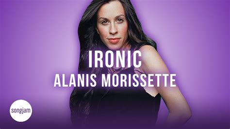 Alanis Morissette Ironic Official Karaoke Instrumental Songjam