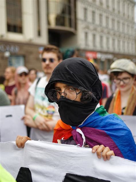 People Attend The Equality March Organized By The Lgbt Community