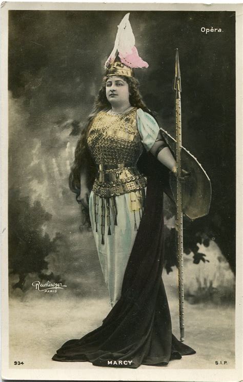 Vintage Reutlinger Opera Postcard Opera Singers Vintage Photos Women