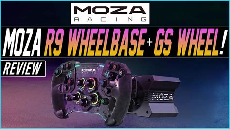 Moza Racing R Wheelbase Gs Wheel Unboxing Review Youtube