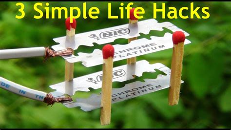 3 Simple Life Hacks - Awesome Tricks | HD - 5 Minute ...